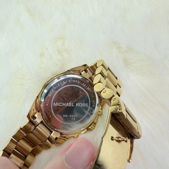 Michael KorsBradshaw Gold Tone Stainless Steel Men's Watch MK5605